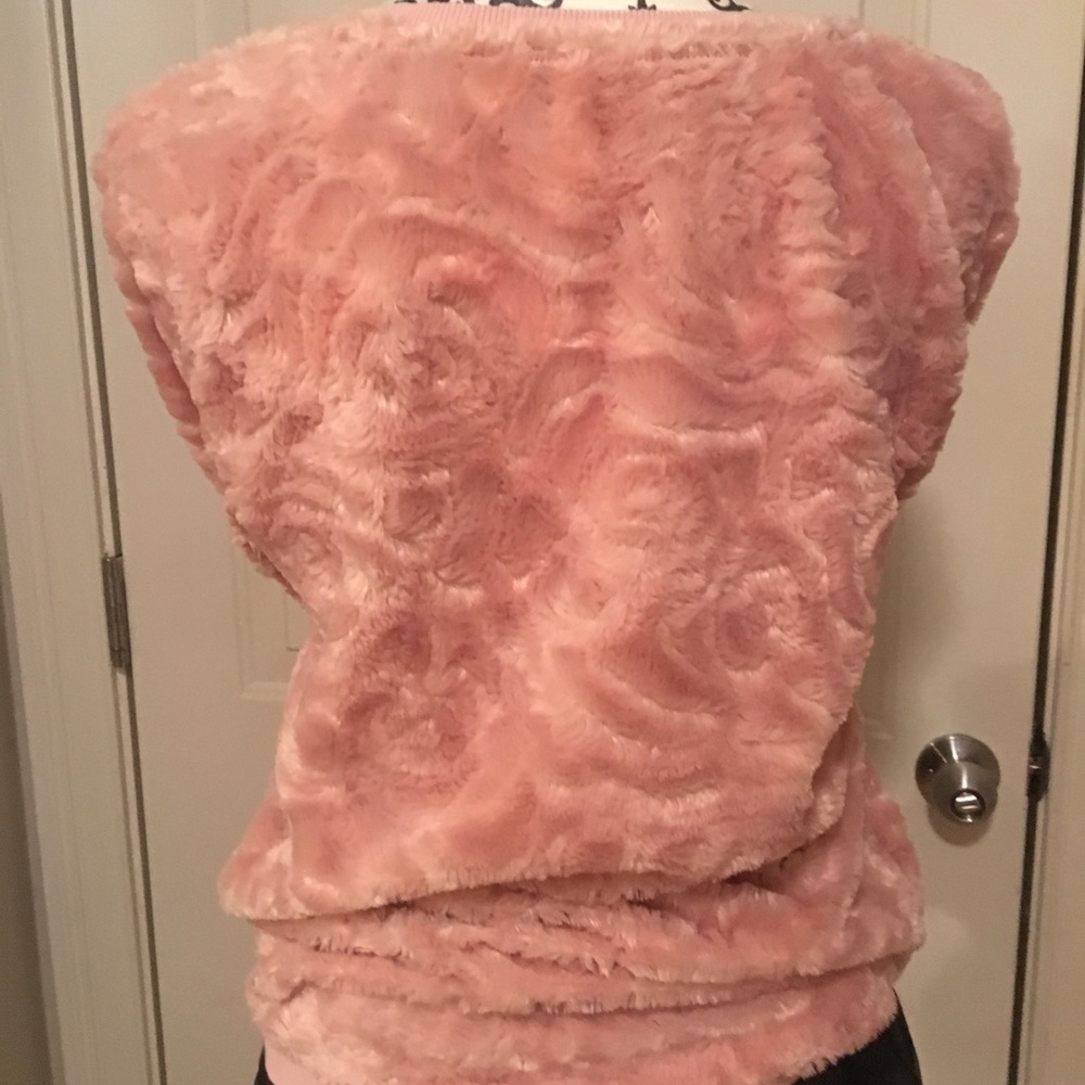 Girls XL rose-colored Sweater. So comfy! Like new!